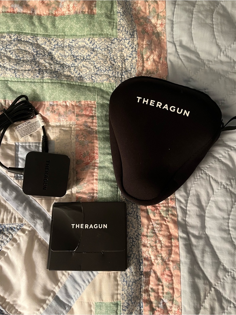 Therabody Black Branded Instruction and App Boxes
